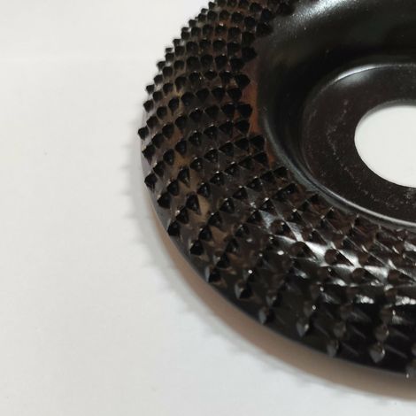 Disco raspa dentato al tungsteno per legno per smerigliatrice angolare colore: nero (1/2)