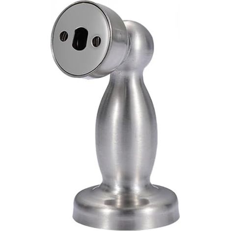 (Silver) Butoir De Porte Magnétique sans Poinçon, Arrêt De Porte Disponible, Arrêt De Porte Caché, Anti Collision, Meubles