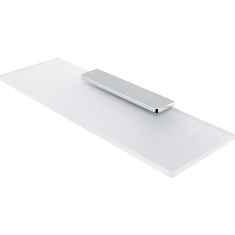 Nimco Maya - Mensola, 40 cm, vetro smerigliato/cromo MA 29091B-40-26 (1/3)