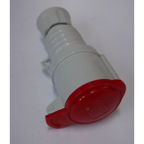 Prise mobile droite protégée - Gewiss - 32A - 400V - 3P+N+T (1/5)
