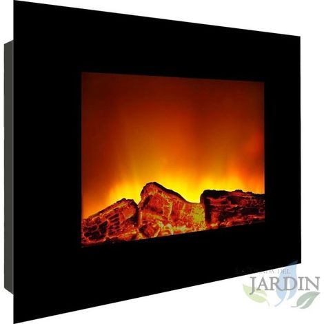 Elektrischer Wandkamin 1800W Flammeneffekt
