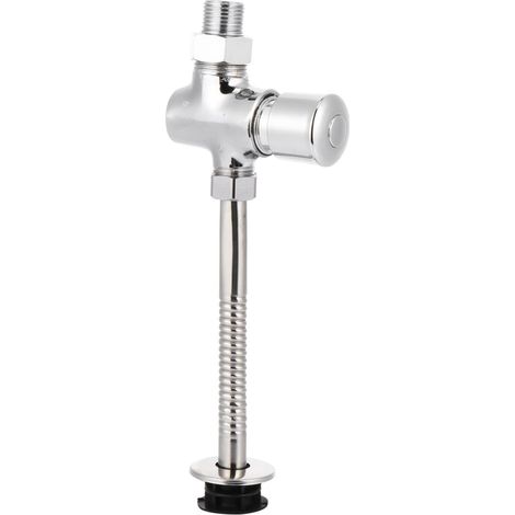 Valve de Chasse D'eau Murale Temporisée à Bouton Poussoir (1/5)