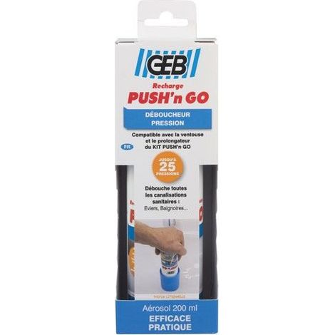 Push'n Go Recharge 200ml - Geb