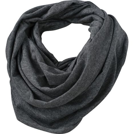 myrtle beach Urban-Style Schlauchschal MB6578 75 x 80 cm black-melange