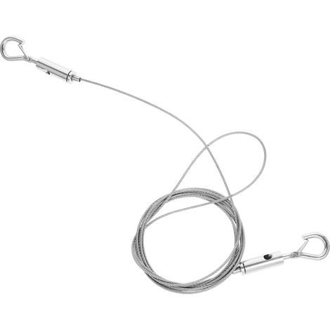Lanière en acier inoxydable pour accrocher tableaux, miroirs et (1/5)