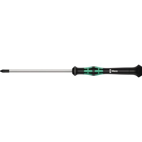 Wera 2050 05118026001 Elektronik- u. Feinmechanik Kreuzschlitz-Schraubendreher PH 0 Klingenlänge: 40