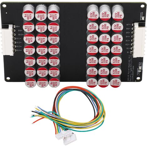 Hochleistungsfähiger aktiver Equalizer für 10S- bis 14S-Batterien, NCM Li-Ion LTO-Balancing-Modul, 1,8 bis 4,5 V Spannung, intelligenter Ladebalancer. (1/5)
