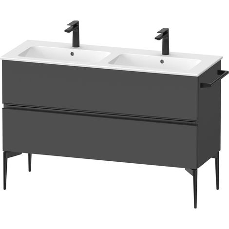 Duravit Sivida Waschtischunterbau, 2 Schubkästen, Griffleiste (1/4)