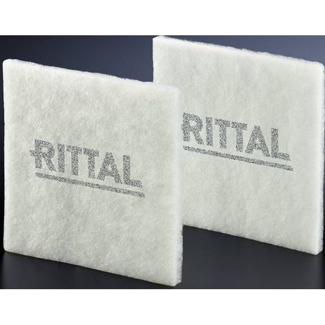 Rittal Elément filtrant de rechange fibres synthétiques (L x l x H) 173 x 173 x 17 mm 5 pc(s)