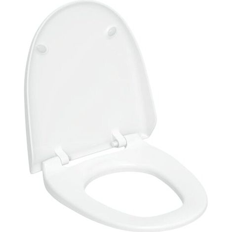 Geberit GE Siège de WC et couvercle de WC blanc alpin pour Geberit AquaClean 8000 / 8000plus, 250034111 (1/2)