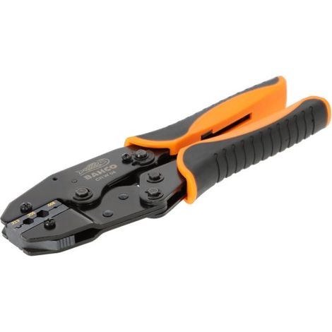 BAHCO - Pince à sertir à cliquet pour opérations de sertissage de haute qualité, 225 mm