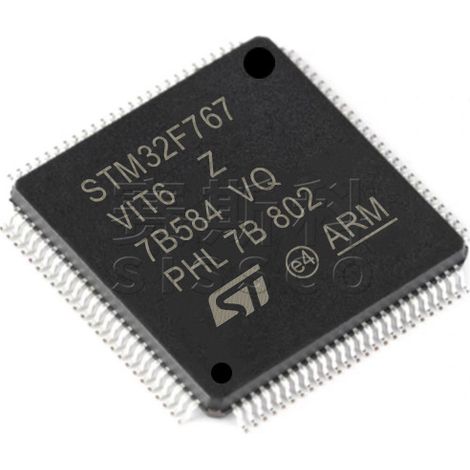 STM32F767VIT6 and STM32F767ZGT6 electronic component chips, 5 units, 5 units.
