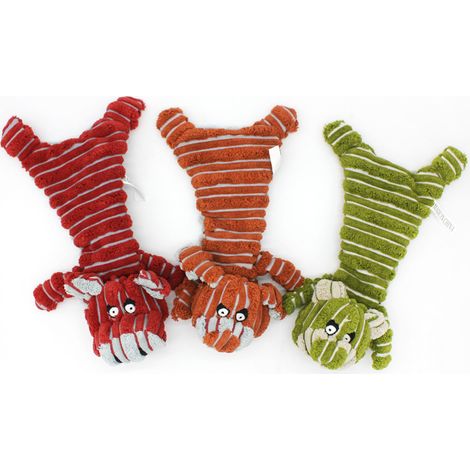 3 jouets en fourrure pour animaux de compagnie recouverts de velours (1/5)