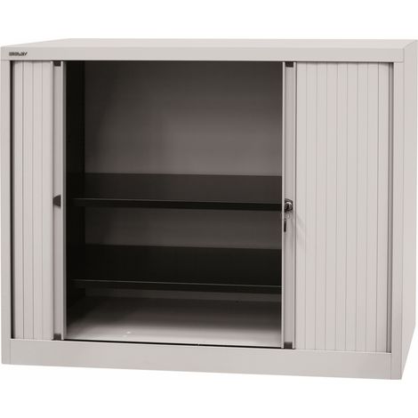 BISLEY Rollladenschrank EuroTambour Lichtgrau (1/5)
