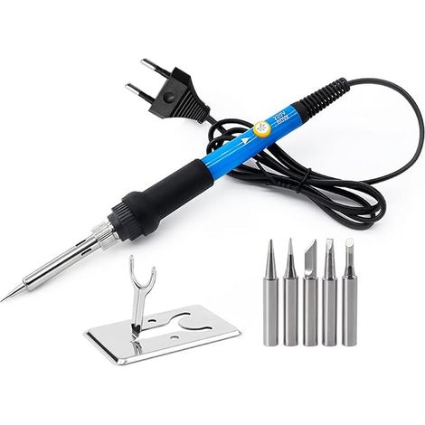 Soldering Iron 60 W Adjustable Temperature Tin Soldering Kit for Repair (1/5)