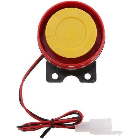 Klaxon de sirène d'alerte aérienne électrique pour moto 12V (type universel) (1/4)