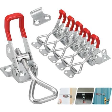 12 Pièces Tendeurs Élastiques avec Crochets pour Bâches et Toiles de Camping, Sangles de Fixation Résistantes (1/4)