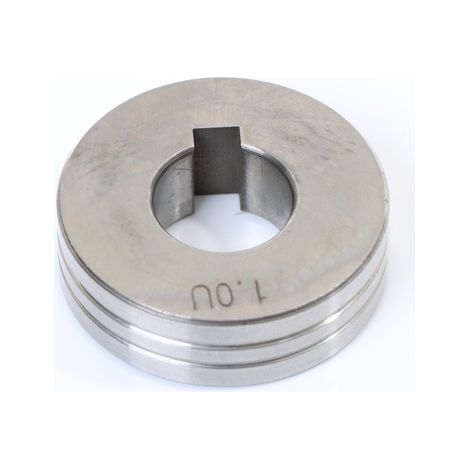 ELMAG Vorschubrolle 1,0/1,2 mm, CPTX-I 400-500 2W (AØ 36mm/IØ 15mm, 11mm breit), f. Alu, HA HALBRUNDNUT, für Serie CPTX-I 400 2W, CPTX-I 500 2W (1/2)