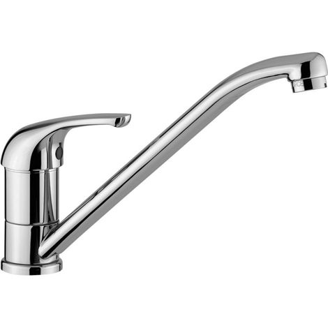 Paffoni Apollo 3 series mitigeur d'évier avec bec pivotant APM3182CR  Chromé - Laiton