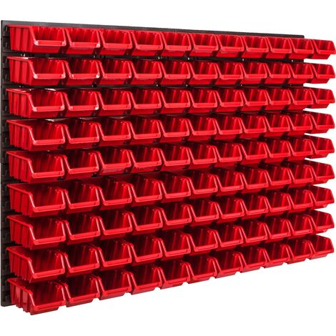 Panel de herramientas, Dimensiones 115 x 78 cm, Diseño móvil, Montaje en pared, Organiza herramientas, Apto para diversos accesorios (1/5)