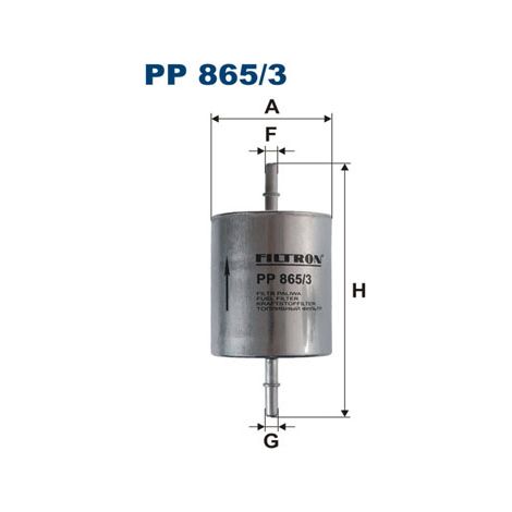 Kraftstofffilter PP865/3 Filtron
