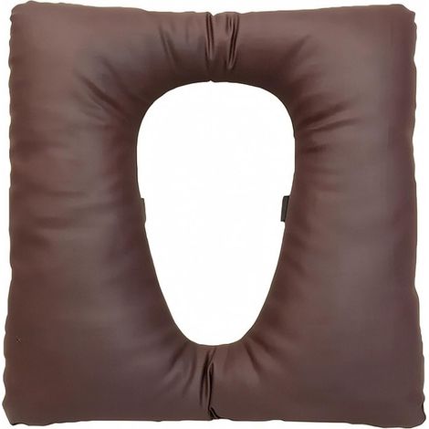 U-shaped padded toilet cushion, coffee (1/5)