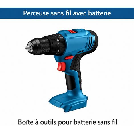 Perceuse visseuse à percussion sans fil 18V GSB183 machine nue, diamètre max de vis 10 mm, réversible, 1,8 kg – Livraison gratuite