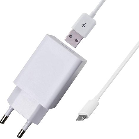 Chargeur et Câble pour Samsung Galaxy Tab S2 / Tab A/Tab E/Tab 3 / Tab 4 / Tab S 10.5" (SM-T800, SM-T805)/Tab S 8.4", et tablettes Samsung avec Micro USB Port (1/5)