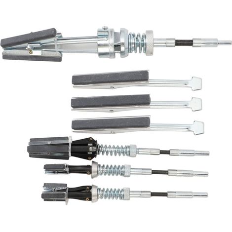 Set di 7 utensili per affilatura cilindri motore, kit di affilatura regolabile da 3/4 di pollice a 7 pollici con pietre abrasive a grana 220 (1/5)