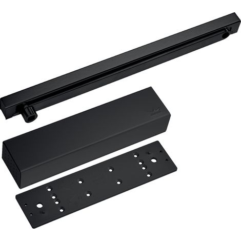 Ferme-porte TS 91 pack métal en 4 noir - DORMA - 4500000050119