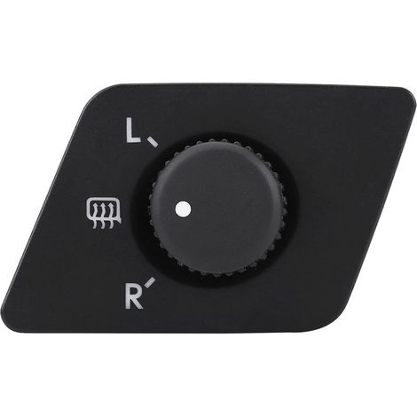 Commutateur de rétroviseur de rétroviseur de voiture ajustez le bouton de commande avec la chaleur pour. (1/5)