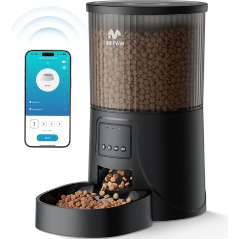 Automatic Cat Food Dispenser, Compatible with WiFi 5G and 2.4G (1/5)