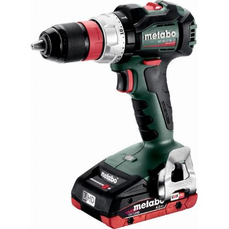 METABO Akku-Bohrschrauber BS 18 LT BL Q (602334800) metaBOX 145 18V 2x4Ah LiHD + ASC 55