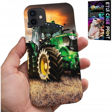 Hülle für iPhone 12 mini – Traktor, Landwirtschaftstraktor, Bauernhof + Glas (1/5)