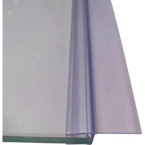 BERNSTEIN - Joint de douche 6mm pour cabine de douche et paroi de douche pour étanchéité - longueur 195cm