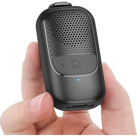 Mini Enceinte Bluetooth Portable Étanche avec Pince, Haut-parleur Sans Fil pour Extérieur (1/5)