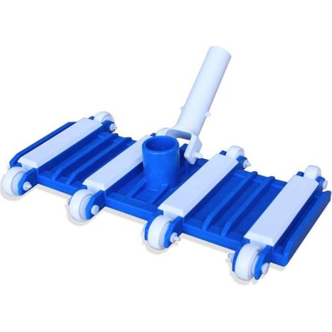 Tête de balai 8 roues piscine béton et carrelage