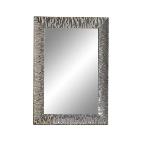 Miroir cadre bois Silver Parigi 90-70 cm - Ondyna MP9719 (1/2)
