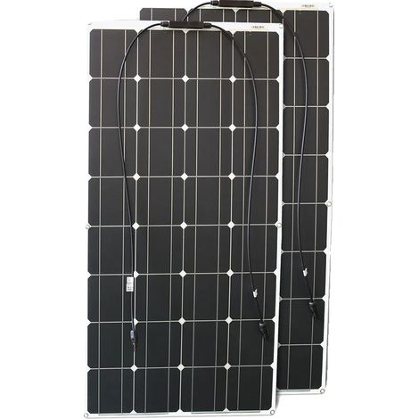 Pannello solare, design flessibile, alta efficienza, pannello solare da 200 W (1/2)