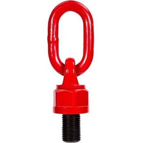 Ahlsen Anillo de elevación universal - M12 × 18 mm 1T Herramienta de anillo de ojo de elevación Perno de ojo de acero de aleación Rotación de 360 grados Tornillo de anillo de elevación Tornillo de per (1/5)