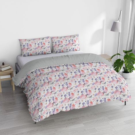 Housse de Couette Watercolor, avec Impression numérique, Double, WT-14 (1/3)