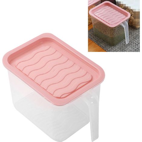 PP-Kühlschrankaufbewahrungsbox mit Griff – Rechteckiger Behälter 11,5 x 10,5 x 15 cm / Optimierte Organisation 74 g – 1 Stück (1/5)