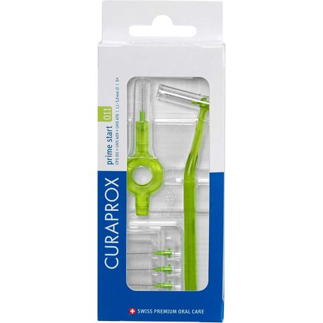 Brossettes Interdentaires - Lot de 5 - Nylon et Acier - Nettoyage Profond - Orthodontie et Implants - Diamètre 1,1 mm (1/5)