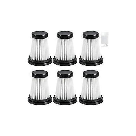 6 HEPA-Filter für K12 / K12 Pro / K13 Staubsauger & Genius Invictus .0/2.0 Handstaubsauger