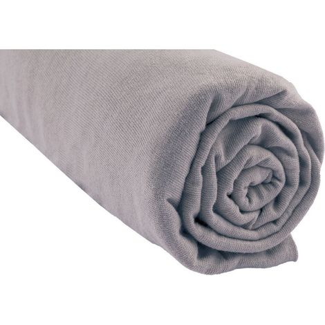 Drap housse 100% Coton Bio pour lit king size 160x200 cm (1/4)