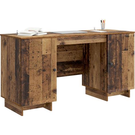Maison Exclusive - Schreibtisch Altholz Holzwerkstoff 142,5 x 50