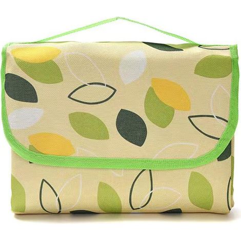 Portable Picnic Blankets, Foldable Waterproof Sandproof, with Tote, (Flying Leaves,80 80inch) (1/4)