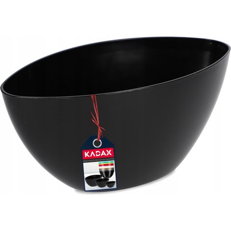 KADAX Blumentopf, ovalerübertopf, Pflanztopf aus Kunststoff, Blumenübertopf, Deko, Pflanzkübel für I (1/5)
