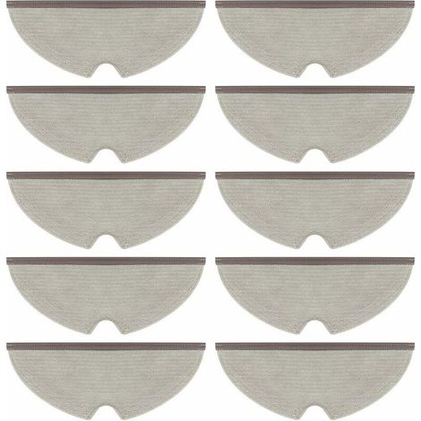 10er-Pack Reinigungstücher für Xiaomi Roborock S5 S50 S51 S55 S6 S6 Maxv S5 Max Staubsauger (1/4)