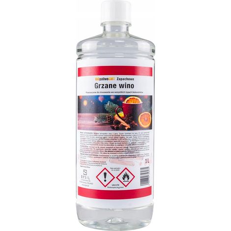 Combustible para biochimeneas BIOfuel GMT Bioetanol Vino Caliente 1L